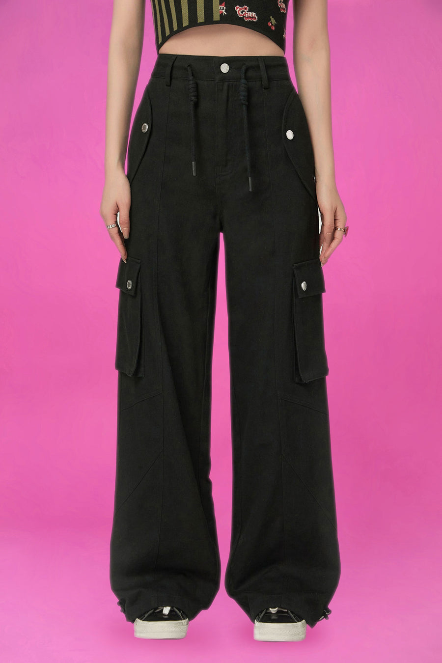 CHUU Pocket String Jogger Pants