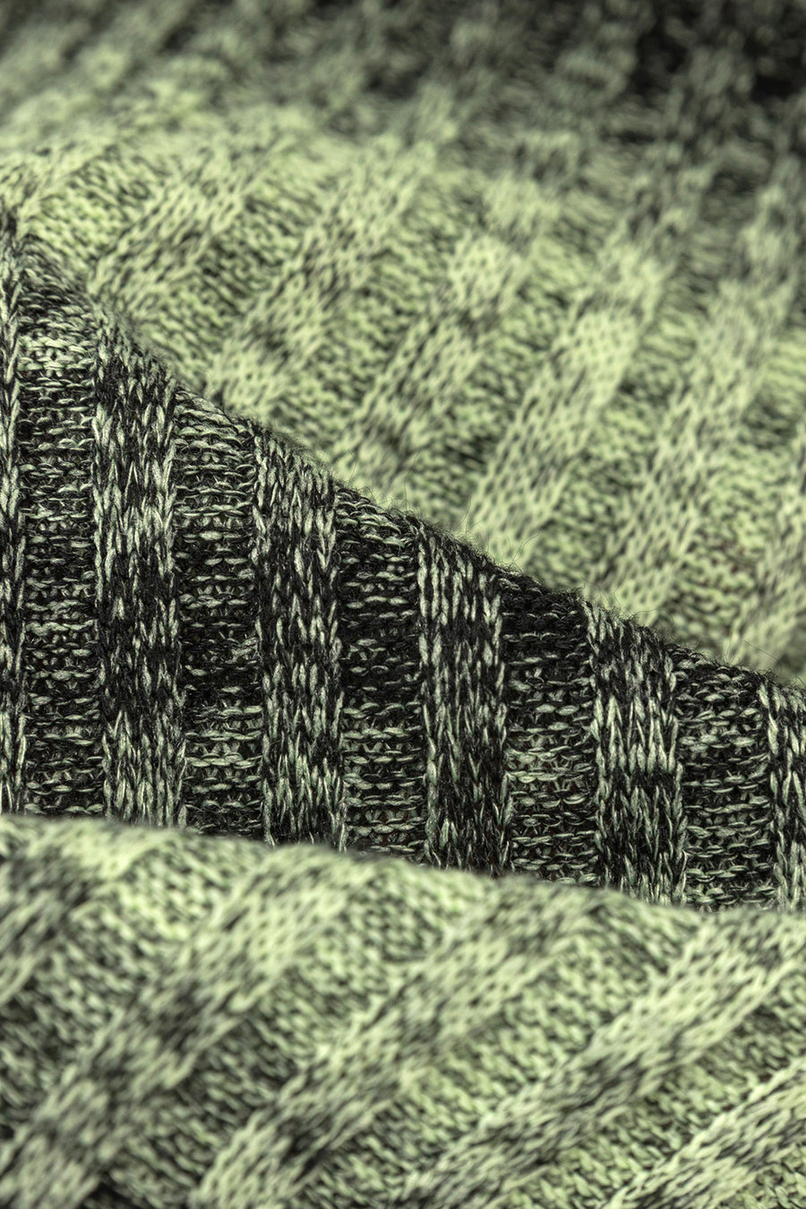 CHUU Striped Long Sleeve Knit Dress