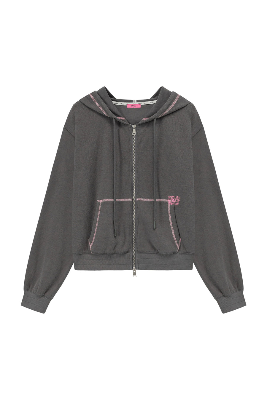 CHUU Loose Fit Hooded Zip-Up