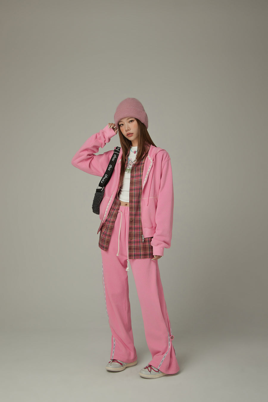 CHUU Loose Fit Hooded Zip-Up