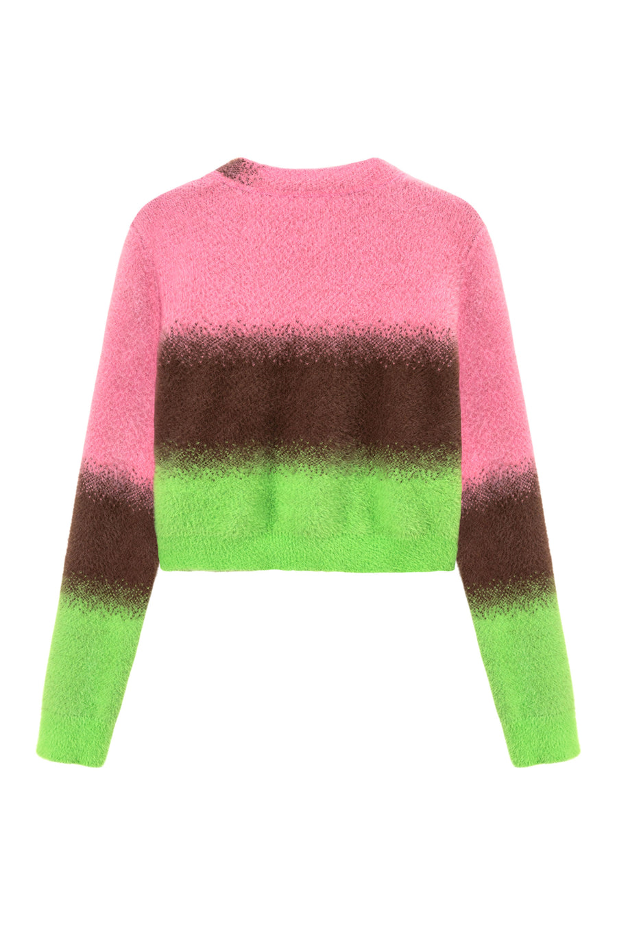 CHUU Color Cropped Knit Cardigan