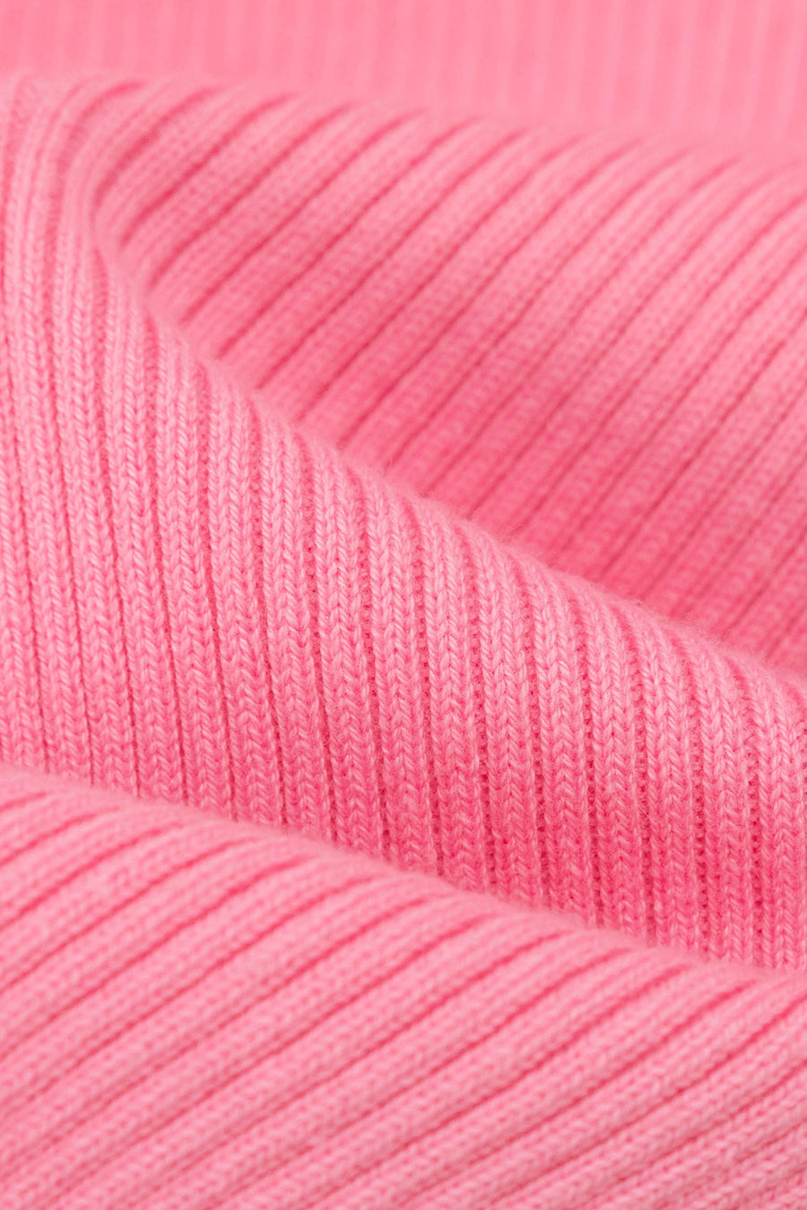 CHUU Color Ribbed Slim Knit Top